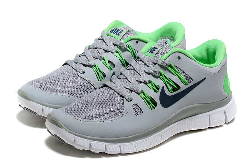 nike free 5.0 flyknit femme verte